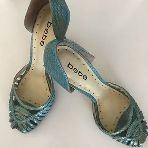 Bebe all leather shoes